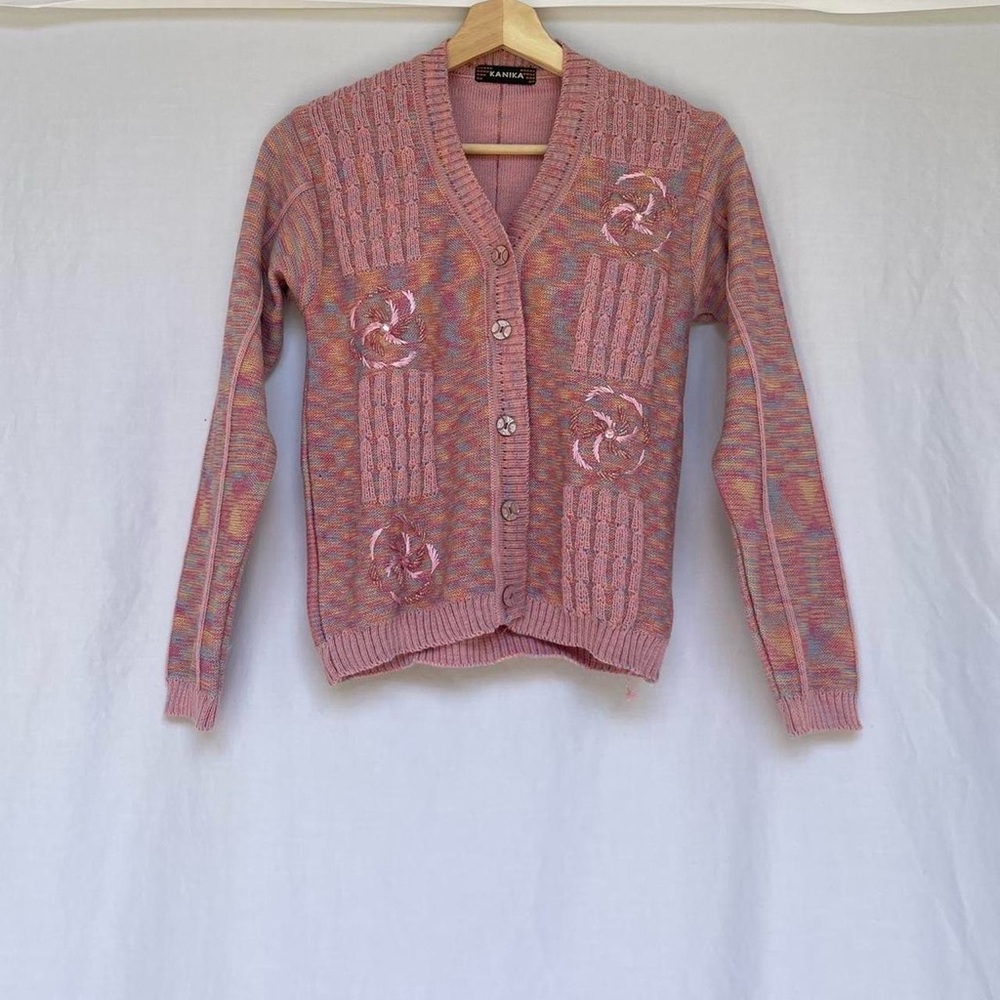 Y2k Pinka and Rainbow Cardigan 🌸
